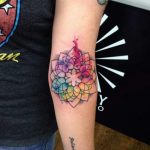 + 84 Ideas para Tatuajes de Mándalas y Diseños TOP - Tatuajes Geniales tatuajes mandalas acuarela 5 - tatuajes de mándalas
