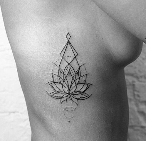 tatuajes mandalas flor loto 4 - tatuajes de mándalas