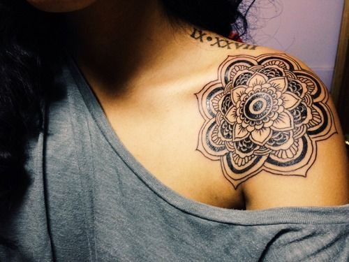 tatuajes mandalas mujeres 6 - tatuajes de mándalas