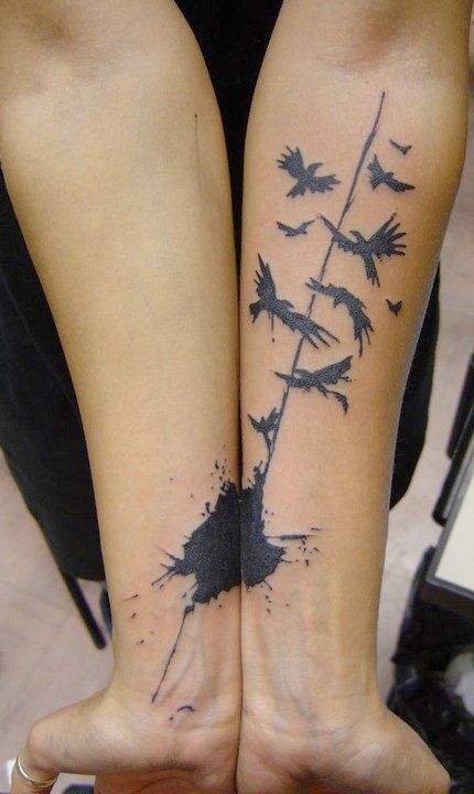 tatuajes para mujeres brazo 5 - Tatuajes de sol y luna