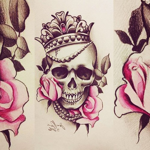 diseños plantillas bocetos tatuajes de rosas 4 - tatuajes de rosas