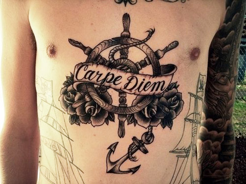 tatuajes carpe diem hombres 2 - carpe diem