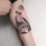 101 Idéias e significados da tatuagem de Lobo - Grandes Tatuagens tatuajes de lobos aullando 3 - tatuajes de lobos