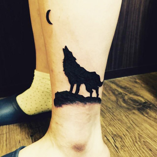 tatuajes de lobos aullando 4 - tatuajes de lobos