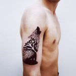 101 Idéias e significados da tatuagem de Lobo - Grandes Tatuagens tatuajes de lobos aullando 5 - tatuajes de lobos