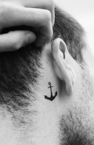 tatuajes hipster de anclas 3 - tatuajes hipster