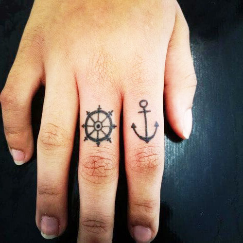 tatuajes hipster de anclas 4 - tatuajes hipster