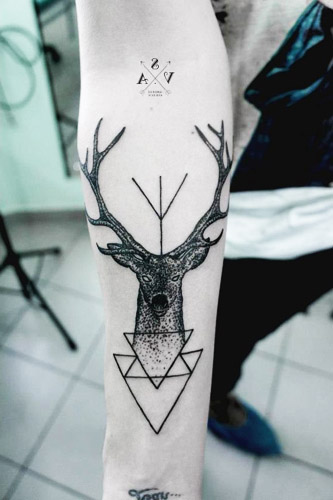 tatuajes hipster de venado 2 - tatuajes hipster