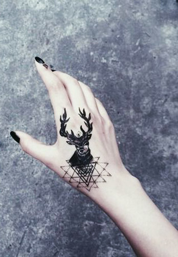 tatuajes hipster de venado 7 - tatuajes hipster