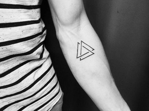 tatuajes hipster triángulo 6 - tatuajes para hombres