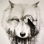 101 Idéias e significados da tatuagem de Lobo - Grandes Tatuagens tatuajes lobos diseños 2 - tatuajes de lobos