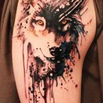 101 Idéias e significados da tatuagem de Lobo - Grandes Tatuagens tatuajes lobos hombro brazos 2 - tatuajes de lobos