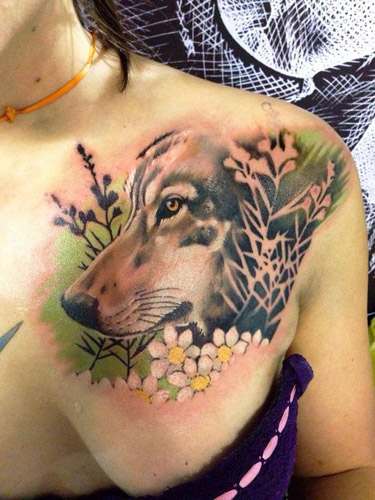 tatuajes lobos para mujeres 1 - tatuajes de lobos