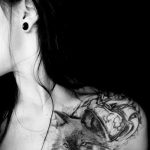101 Idéias e significados da tatuagem de Lobo - Grandes Tatuagens tatuajes lobos para mujeres 5 - tatuajes de lobos