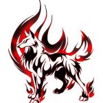101 Idéias e significados da tatuagem de Lobo - Grandes Tatuagens tatuajes lobos tribal 4 - tatuajes de lobos