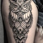 Ideias exclusivas para Tatuagem de Corujas e Lecuzas - Grandes Tatuagens tattoo calaveras buhos calaveras 2 - tatuajes de búhos