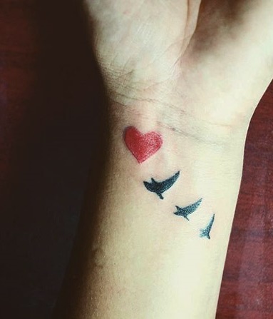 tattoo chicos chiquitos corazones 1 - tatuajes de corazones