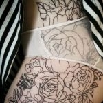 tattoo cola pompa nalgas 1 - tatuajes íntimos