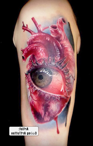 tattoo corazon para hombres 2 - tatuajes de corazones