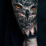 Ideias exclusivas para Tatuagem de Corujas e Lecuzas - Grandes Tatuagens tattoo lechuza buhos brazos 6 - tatuajes de búhos