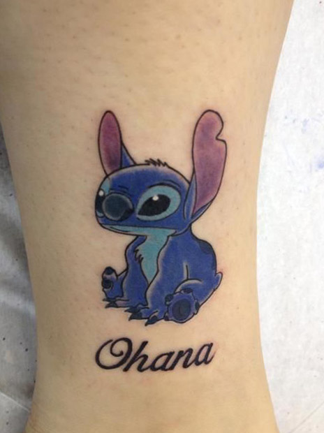 tattoo lilo stitch ohana 3 - Tatuajes de Ohana