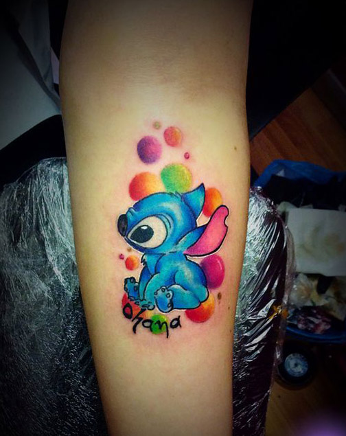 tattoo lilo stitch ohana 5 - Tatuajes de Ohana