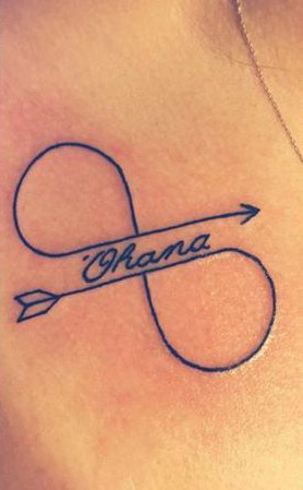 tatuaje ohana infinito 1 - Tatuajes de Ohana