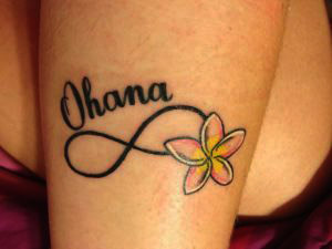 tatuaje ohana infinito 4 - tatuajes para mujeres