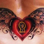 85 Tatuajes de Corazones originales y sus significados - Tatuajes Geniales tatuajes corazones alas 5 - tatuajes de corazones
