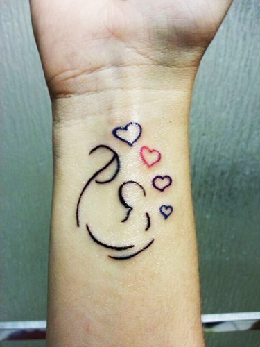 tatuajes corazones muñeca 6 - tatuajes de corazones