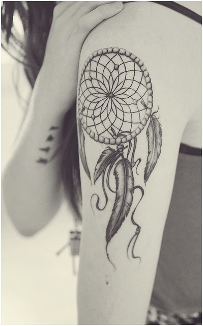 tatuajes femeninos atrapasueños - atrapasueños