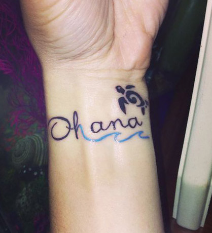 tatuajes tattoo ohana muñeca 1 - Tatuajes de Ohana