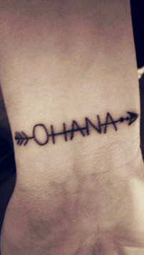 tatuajes tattoo ohana muñeca 2 - Tatuajes de Ohana
