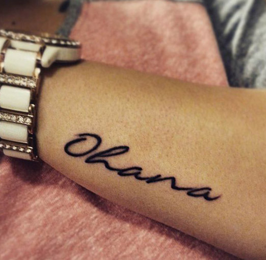 tatuajes tattoo ohana muñeca 3 - Tatuajes de Ohana