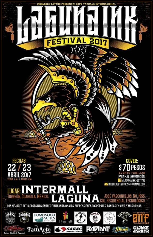 2017 Laguna Ink Festival - méxico