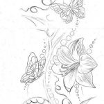 diseños bocetos plantillas tatuaje de una mariposa 5 - tatuajes de mariposas