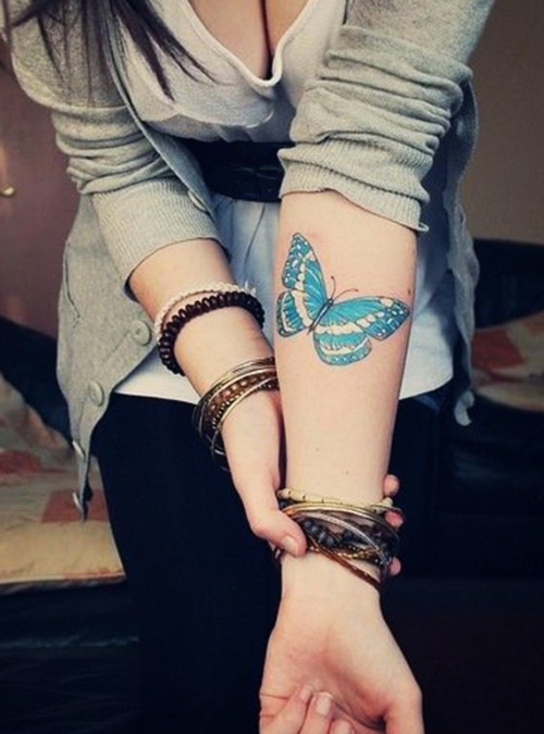 mejores tatuajes de mariposas para mujeres 3 - tatuajes de mariposas