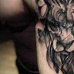 portada tatuajes de leones - tatuajes de perros
