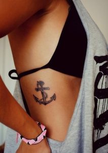+67 Ideas para Tatuajes de Anclas y sus Significados - Tatuajes Geniales tatuajes anclas mujer significado 3 - tatuajes de anclas