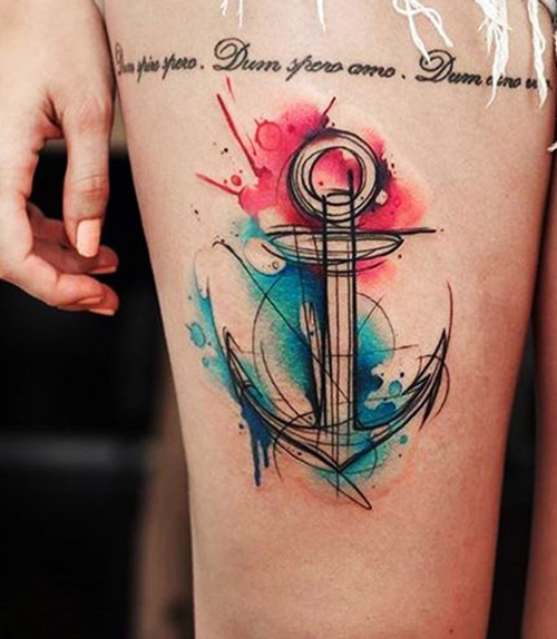 tatuajes anclas mujeres imagenes 4 - tatuajes de anclas