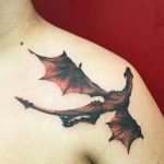 50 Tatuajes de Dragones y sus Significados tatuajes de dragones a color 2 150x150