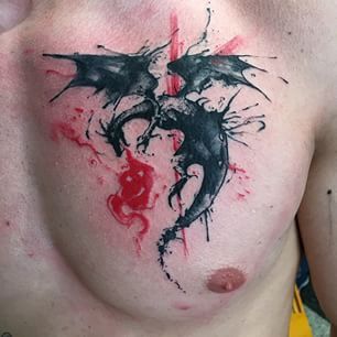 tatuajes de dragones a color 4 - tatuajes de dragones