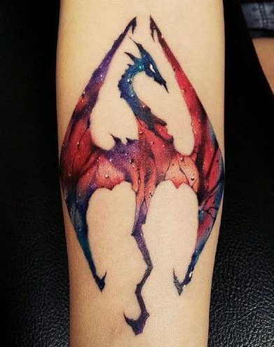 tatuajes de dragones a color 5 e1490151243198 - tatuajes de dragones