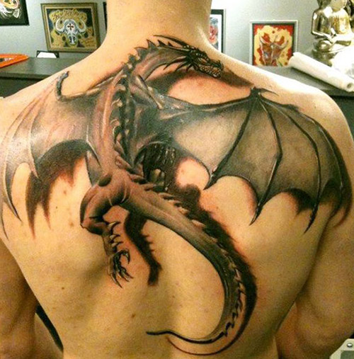 tatuajes de dragones para hombres 2 - tatuajes de dragones