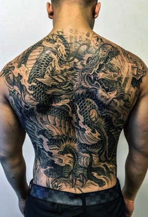 tatuajes de dragones para hombres 3 - tatuajes de dragones