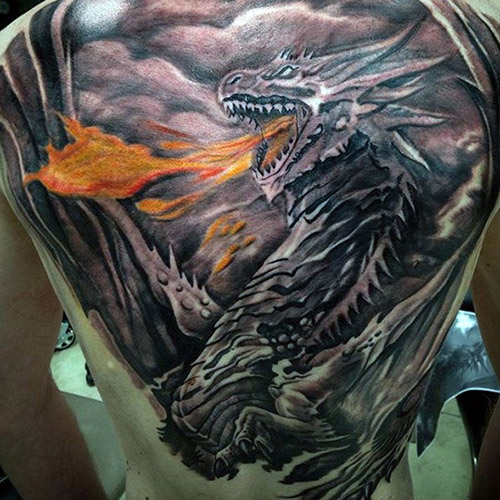 tatuajes de dragones para hombres 4 - tatuajes de dragones