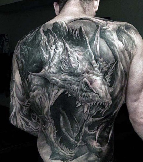 tatuajes de dragones para hombres 6 - tatuajes de dragones