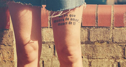 Frases para tatuajes