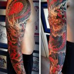 50 Tatuajes de Dragones y sus Significados tatuajes dragones brazo mangas 3 150x150