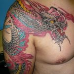 50 Tatuajes de Dragones y sus Significados tatuajes dragones brazo mangas 4 150x150